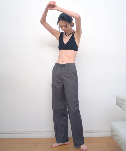 Charles Chaton（シャルルシャトン）の「curly bra（ブラジャー・レディース・ブラック・FREE）」の2枚目の写真