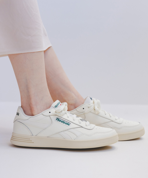 Noble(ノーブル)の「《WEB限定追加》Reebok/リーボック コート アドバンス 106903(スニーカー・レディース・ホワイト・23cm/23.5cm/24cm/24.5cm/25cm)」の1枚目の写真