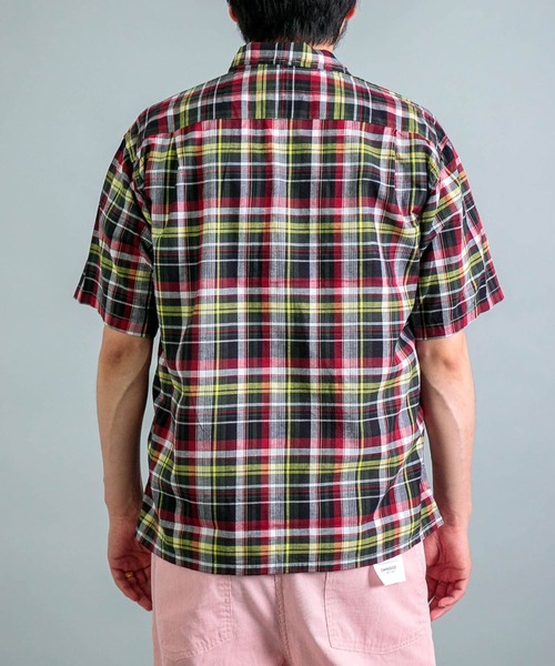 OMNIGOD mens / オムニゴッド ] コットンリネンマドラスチェック