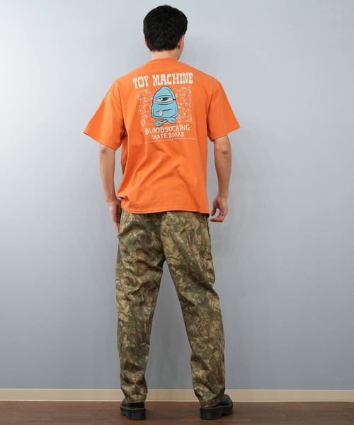 TOY MACHINE(トイ マシーン)の「【ムラサキスポーツ限定】TOY MACHINE/トイマシーン 半袖Tシャツ ビッグシルエット バックプリント Tシャツ MTMSFST5(Tシャツ/カットソー・メンズ・ホワイト/オレンジ/ブラック・L/XL/M)」の15枚目の写真