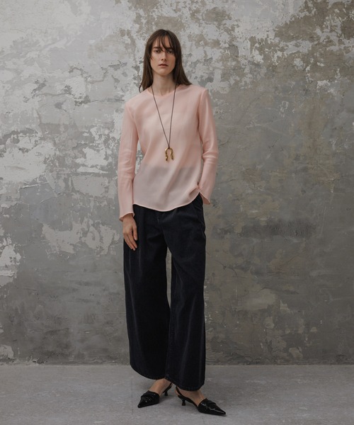 ADAM ET ROPE'(アダムエロペ)の「【EMOELLE】U motif necklace(ネックレス・レディース・ゴールド系その他・FREE)」の6枚目の写真