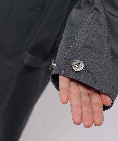 Dickies(ディッキーズ)の「【Dickies(ディッキーズ)】別注 TCツイルオールインワン(つなぎ/オールインワン・レディース・グレー/ベージュ・MEDIUM/LARGE)」の18枚目の写真