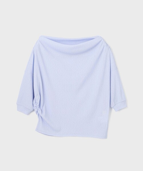 Diagram（ダイアグラム）の「ドレープカットトップ（Tシャツ/カットソー・レディース・ブルー/ブラック/キナリ・36）」の9枚目の写真