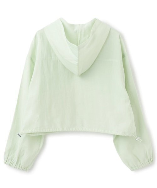 LOVETOXIC（ラブトキシック）の「UVシアーパーカ（シャツ/ブラウス・キッズ・オフホワイト/グレー/エメラルド/ブラック・S:140cm/L:160cm/M:150cm）」の12枚目の写真