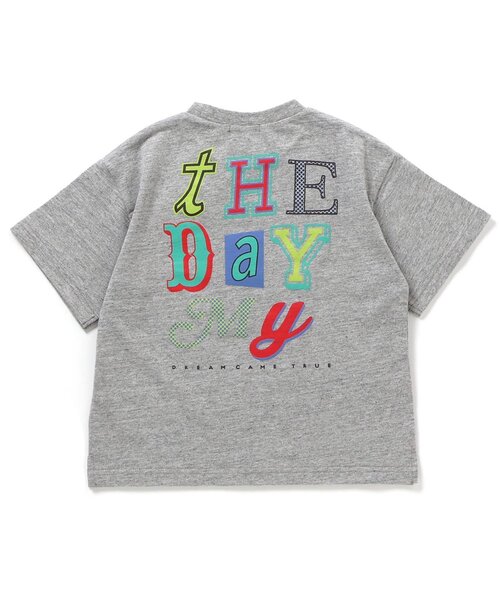 F.O.KIDS（エフオーキッズ）の「【ジュニア対応】VINTAGE加工半袖Tシャツ（Tシャツ/カットソー・キッズ・ブラウン/サックスブルー/グレー・80/90/100/110/120/130/140/150/160）」の13枚目の写真