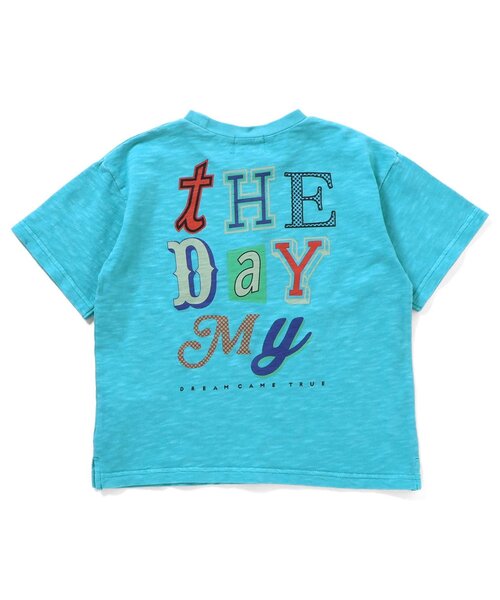 F.O.KIDS（エフオーキッズ）の「【ジュニア対応】VINTAGE加工半袖Tシャツ（Tシャツ/カットソー・キッズ・ブラウン/サックスブルー/グレー・80/90/100/110/120/130/140/150/160）」の12枚目の写真