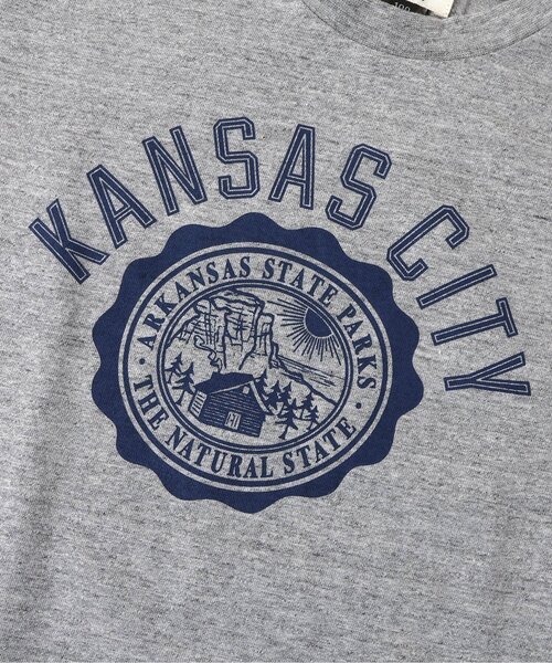 F.O.KIDS（エフオーキッズ）の「【ジュニア対応】VINTAGE加工半袖Tシャツ（Tシャツ/カットソー・キッズ・ブラウン/サックスブルー/グレー・80/90/100/110/120/130/140/150/160）」の10枚目の写真