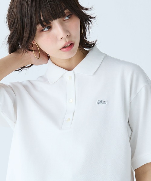 LACOSTE（ラコステ）の「ヘビーウェイト鹿の子 ワイド クロップド丈