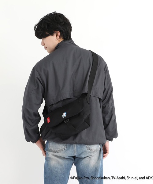 Manhattan Portage(マンハッタンポーテージ)の「Manhattan Portage/マンハッタンポーテージ ショルダーバック "ドラえもん" NYLON MESSENGER BAG FLAP ZIPPER POCKET DORAEMON 25 MP1605JRFZPDORA25(メッセンジャーバッグ・メンズ・ブラック・FREE)」の16枚目の写真