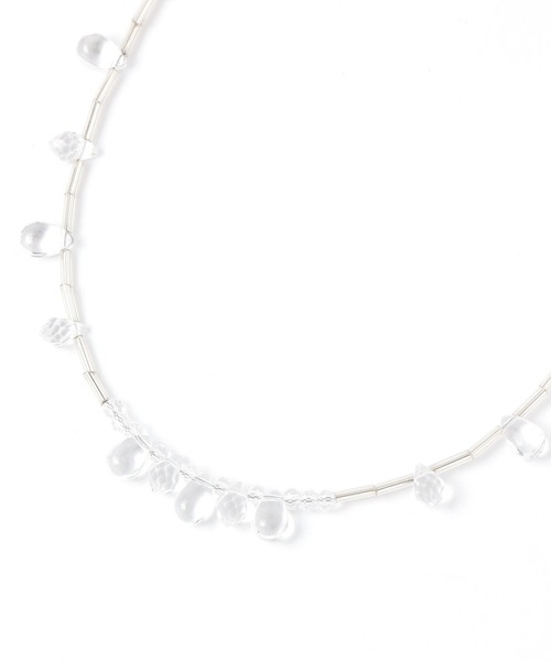niko and...（ニコアンド）の「クリアビーズネックレス（ネックレス・レディース・その他2/その他1・0）」の2枚目の写真