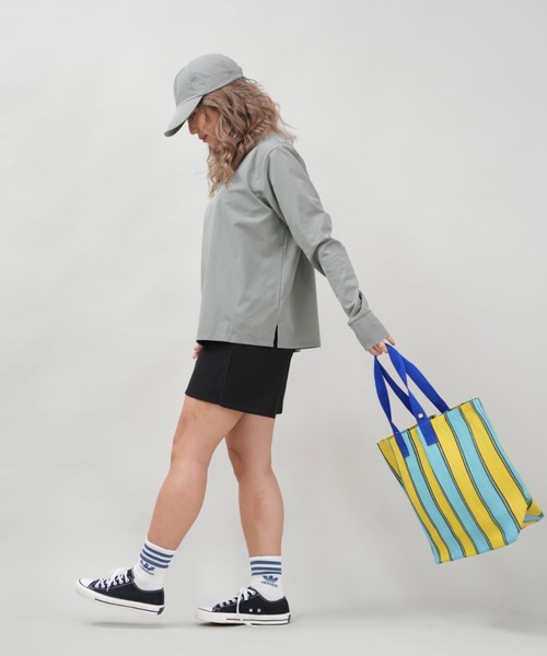 ムラサキスポーツ(ムラサキスポーツ)の「Lila&Fleur/リラアンドフルール トートバッグ Mothers Bag RF108(トートバッグ・レディース・ホワイト×ブラック/オレンジ系その他/イエロー× ブルー/グリーン×ピンク・FREE)」の13枚目の写真