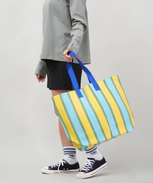 ムラサキスポーツ(ムラサキスポーツ)の「Lila&Fleur/リラアンドフルール トートバッグ Mothers Bag RF108(トートバッグ・レディース・ホワイト×ブラック/オレンジ系その他/イエロー× ブルー/グリーン×ピンク・FREE)」の17枚目の写真