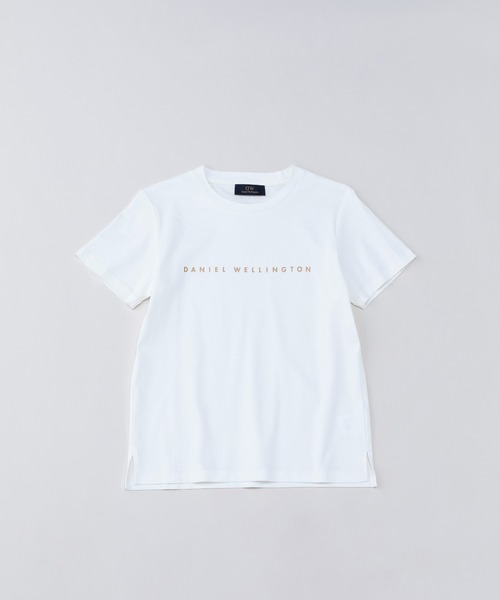 Daniel Wellington（ダニエルウェリントン）の「【Daniel Wellington】ストレッチコットンクルーネックショートスリーブTシャツ（Tシャツ/カットソー・レディース・ブラック/ホワイト・L/M/S）」の2枚目の写真