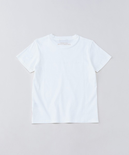 Daniel Wellington（ダニエルウェリントン）の「【Daniel Wellington】ストレッチコットンクルーネックショートスリーブTシャツ（Tシャツ/カットソー・レディース・ブラック/ホワイト・L/M/S）」の4枚目の写真