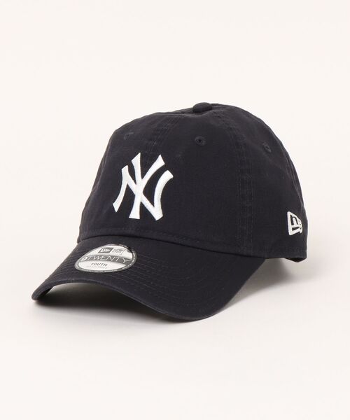 NEW ERA(ニューエラ)の「NEW ERA/ニューエラ キッズ キャップ Youth 9TWENTY ニューヨーク・ヤンキース ネイビー × ホワイト 14524545(キャップ・キッズ・ネイビー×ホワイト・YOUTH)」の8枚目の写真