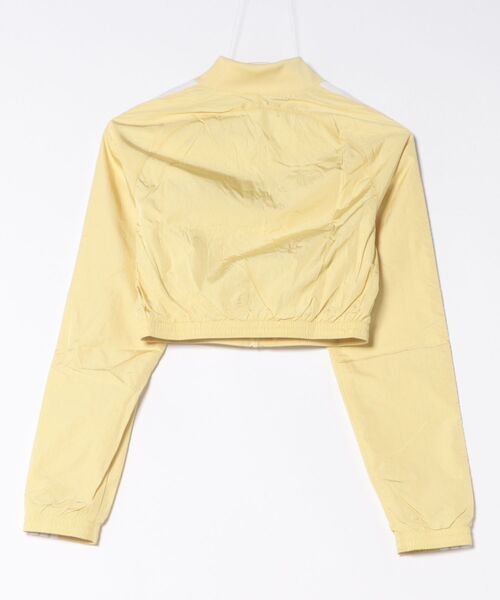 ◆adidas◆ Team Geist Track Top Powder Yellow JC6351 CLOTHING - Adicolor Teamgeist Cropped Track Top - Yellow