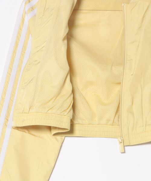 ◆adidas◆ Team Geist Track Top Powder Yellow JC6351 CLOTHING - Adicolor Teamgeist Cropped Track Top - Yellow