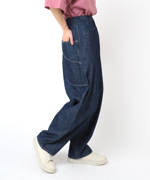 URCH RNA コックさんのくりぬきラインパンツ セール】R4327 コックさんのくりぬきラインパンツ（デニムパンツ
