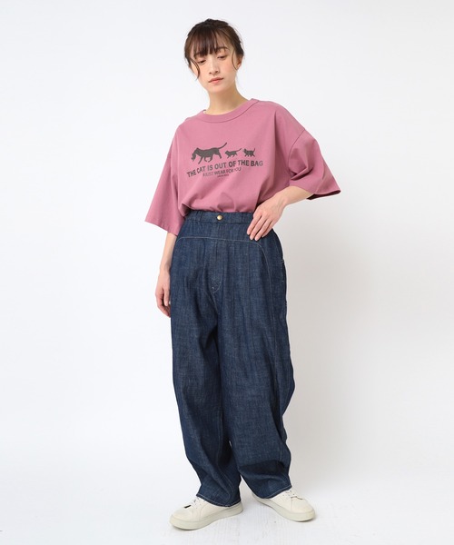 URCH RNA コックさんのくりぬきラインパンツ セール】R4327 コックさんのくりぬきラインパンツ（デニムパンツ