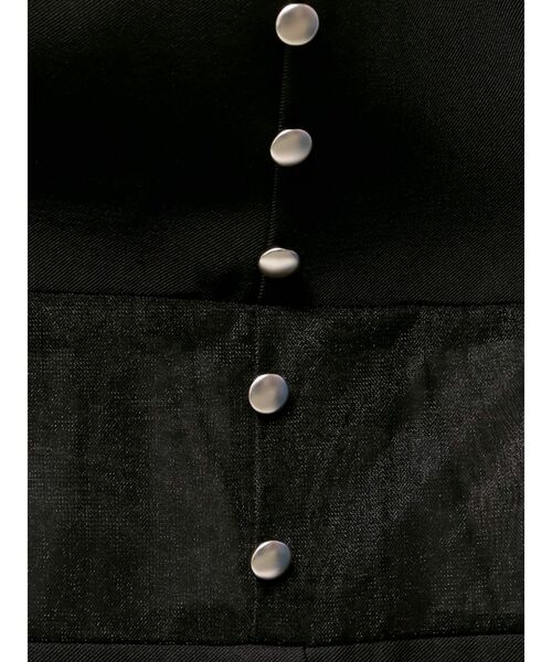 MERCURYDUO（マーキュリーデュオ）の「パネルシアー切替ナロースカート（スカート・レディース・ベビーピンク/ブラック・MEDIUM/SMALL）」の14枚目の写真