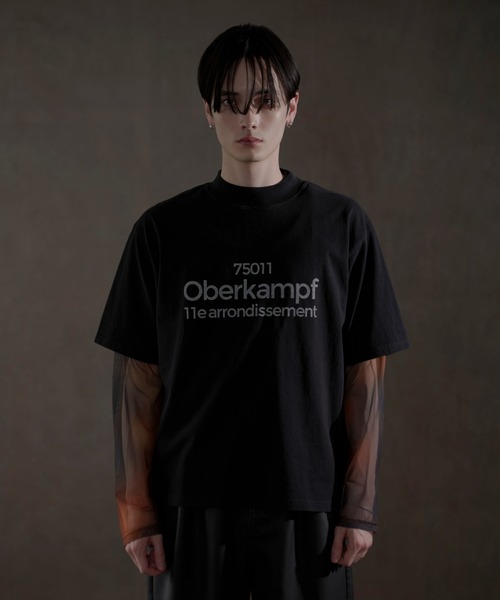 LUCY(ルーシー)の「LUCY/モックネックT(Tシャツ/カットソー・メンズ・ブラック・LARGE/MEDIUM)」の1枚目の写真