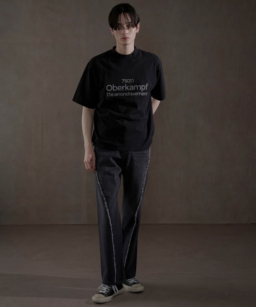 LUCY(ルーシー)の「LUCY/モックネックT(Tシャツ/カットソー・メンズ・ブラック・LARGE/MEDIUM)」の9枚目の写真