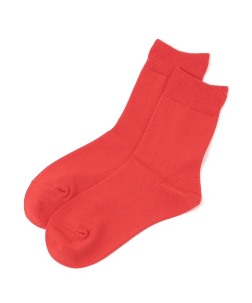 LEPSIM(レプシィム)の「シルケットプレーンソックス 323930(ソックス/靴下・レディース・ライトグリーン/オレンジ/オフホワイト/ライトグレー/オレンジ系その他/グリーン/ブルー・ONE SIZE)」の6枚目の写真