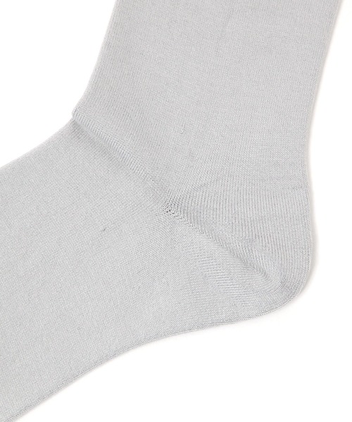 LEPSIM(レプシィム)の「シルケットプレーンソックス 323930(ソックス/靴下・レディース・ライトグリーン/オレンジ/オフホワイト/ライトグレー/オレンジ系その他/グリーン/ブルー・ONE SIZE)」の11枚目の写真