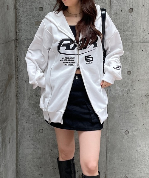 直営店買付★  ジャンクション プリント パーカー 楽天市場】オフホワイト OFF-WHITE メンズ トップス パーカー
