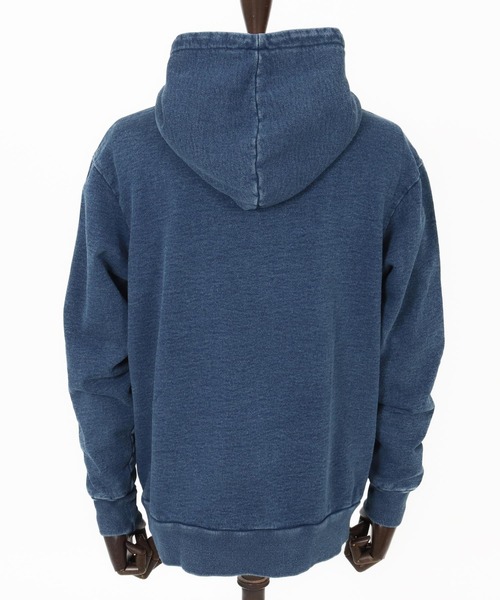 【新品】ヤマダヤ　福袋　Grandtable インディゴオーバーデニムパーカー mpa3769-denim jersey P-O parka ニットデニムパーカー（パーカー