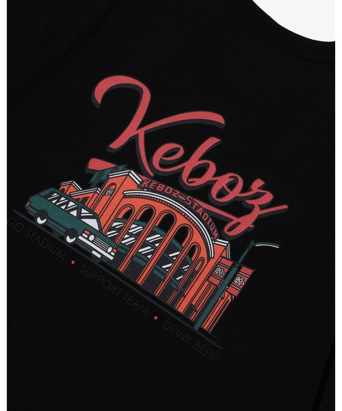 KEBOZ（ケボズ）の「TUS4 S/S TEE（Tシャツ/カットソー・メンズ・ホワイト/ブラック/グレー・L/M/S/2XL/XL）」の14枚目の写真
