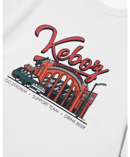 KEBOZ（ケボズ）の「TUS4 S/S TEE（Tシャツ/カットソー・メンズ・ホワイト/ブラック/グレー・L/M/S/2XL/XL）」の17枚目の写真