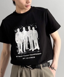 Classical Origin | 《Haruto×クラシカルオリジンコラボ》綿100％メッセージ刺繍入りグラフィックTシャツ（半袖）/Embroidered Message Graphic T-Shirt(Tシャツ/カットソー)