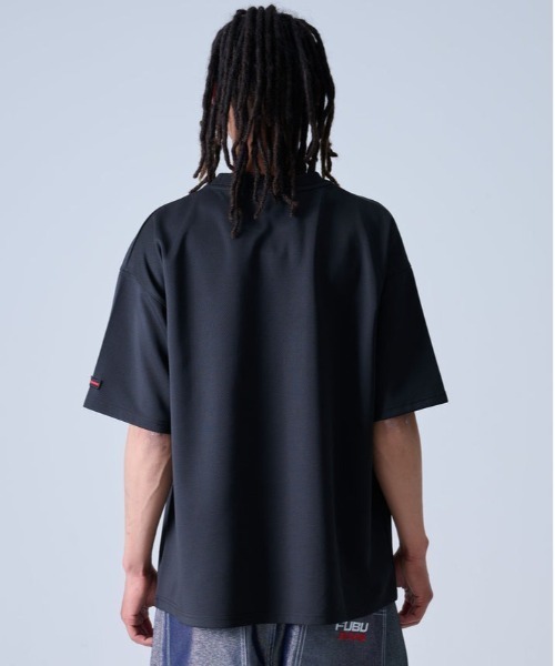 FUBU（ フブ）の「FUBU-Mesh Letter Logo T-shirts（Tシャツ/カットソー・メンズ・オレンジ/ブラック/ホワイト・M/L）」の17枚目の写真