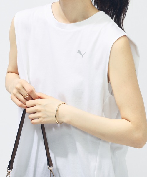 PUMA(プーマ)の「プーマ PUMA SUMMER MX SL Tシャツ(Tシャツ/カットソー・レディース・ブラック/ホワイト・S/M/L)」の10枚目の写真