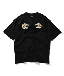 TAION | 【TAION(タイオン)】〈ユニセックス〉ジャパンスペシャル タイガー 刺繍 Tシャツ(Tシャツ/カットソー)