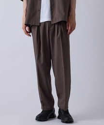 JUNRED（ジュンレッド）の「【セットアップ対応】j.n.r.d/リネンライクカチオンテーパードワイドパンツ/接触冷感/速乾/ストレッチ/UVカット（その他パンツ）」