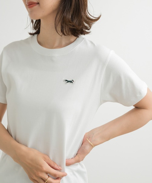 PENNEYS（ぺニーズ）の「『別注』PENNEYS×DOORS　THE FOX SHORT-SLEEVE T-SHIRTS（Tシャツ/カットソー・レディース・ホワイト/レッド/ホワイト系その他/ブルー・MEDIUM）」の20枚目の写真