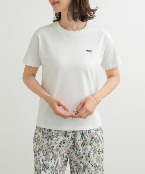 PENNEYS（ぺニーズ）の「『別注』PENNEYS×DOORS　THE FOX SHORT-SLEEVE T-SHIRTS（Tシャツ/カットソー・レディース・ホワイト/レッド/ホワイト系その他/ブルー・MEDIUM）」の21枚目の写真