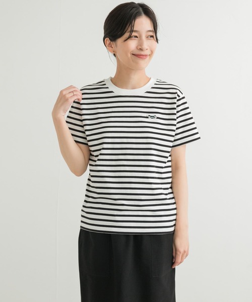 PENNEYS（ぺニーズ）の「『別注』PENNEYS×DOORS　THE FOX SHORT-SLEEVE T-SHIRTS（Tシャツ/カットソー・レディース・ホワイト/レッド/ホワイト系その他/ブルー・MEDIUM）」の9枚目の写真