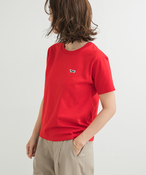 PENNEYS（ぺニーズ）の「『別注』PENNEYS×DOORS　THE FOX SHORT-SLEEVE T-SHIRTS（Tシャツ/カットソー・レディース・ホワイト/レッド/ホワイト系その他/ブルー・MEDIUM）」の15枚目の写真