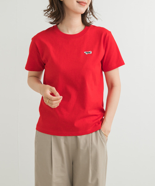 PENNEYS（ぺニーズ）の「『別注』PENNEYS×DOORS　THE FOX SHORT-SLEEVE T-SHIRTS（Tシャツ/カットソー・レディース・ホワイト/レッド/ホワイト系その他/ブルー・MEDIUM）」の16枚目の写真