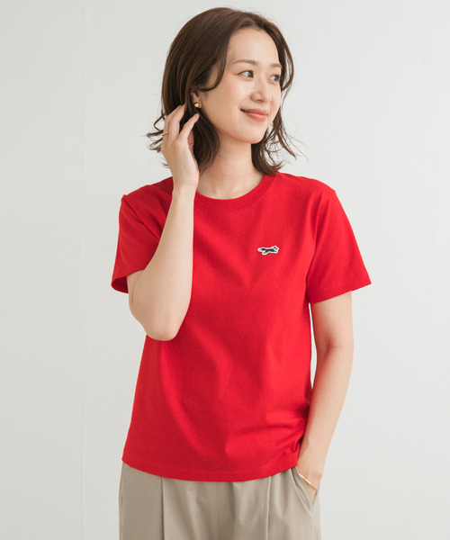 PENNEYS（ぺニーズ）の「『別注』PENNEYS×DOORS　THE FOX SHORT-SLEEVE T-SHIRTS（Tシャツ/カットソー・レディース・ホワイト/レッド/ホワイト系その他/ブルー・MEDIUM）」の17枚目の写真