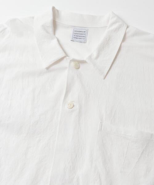 URBAN RESEARCH（アーバンリサーチ）の「GGG　Open Collar Short-Sleeve Shirts（シャツ/ブラウス・メンズ・ライトブルー/ホワイト・LARGE/MEDIUM）」の15枚目の写真