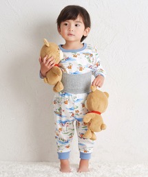 HOT BISCUITS（ホットビスケッツ）の「リゾートビーンズ 腹巻き付き タック天竺素材 長袖パジャマ（ルームウェア/パジャマ）」