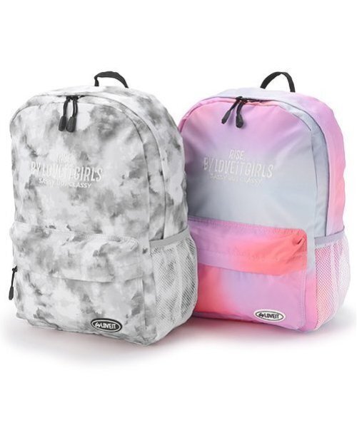 by LOVEiT(バイラビット)の「タイダイプリントデイパック(バックパック/リュック・キッズ・ラベンダー/グレー・F)」の11枚目の写真