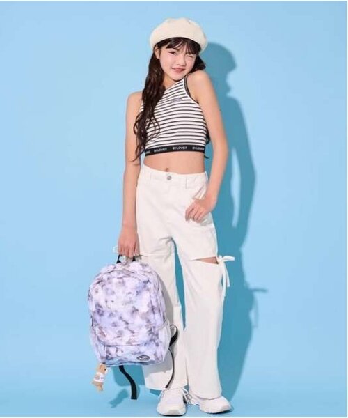 by LOVEiT(バイラビット)の「タイダイプリントデイパック(バックパック/リュック・キッズ・ラベンダー/グレー・F)」の13枚目の写真