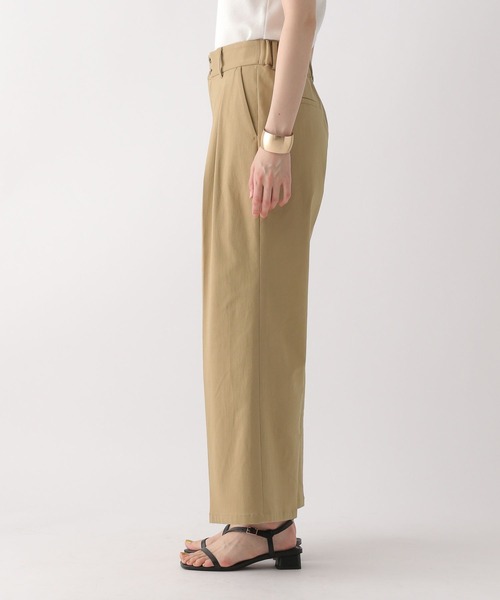 Elura（エルーラ）の「快適ストレッチワイドパンツ〈低身長サイズあり〉/328378（その他パンツ・レディース・ブラック/ブラウン系その他2/ダークブラウン・MEDIUM/LARGE/FREE(S)）」の12枚目の写真