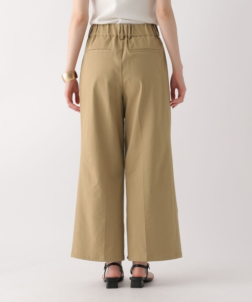 Elura（エルーラ）の「快適ストレッチワイドパンツ〈低身長サイズあり〉/328378（その他パンツ・レディース・ブラック/ブラウン系その他2/ダークブラウン・MEDIUM/LARGE/FREE(S)）」の11枚目の写真