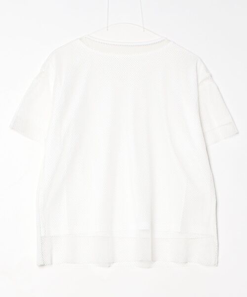 JETSET SOLO PLUS (ジェットセットソロプラス)の「【FONT LAB】メッシュコンビリバーシブルTシャツ(Tシャツ/カットソー・レディース・オフホワイト・FREE)」の11枚目の写真
